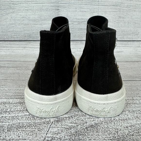 Blowfish Women's Black Wave-Zip Platform Sneaker Booties Size 11 - Picture 5 of 11
